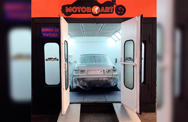 Motoart vehículo de cuarto de pintura